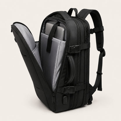 Aerovault expandable travel backpack